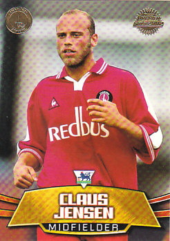 Claus Jensen Charlton Athletic 2002 Topps Premier Gold #CA5